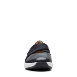 Clarks Un Rio Cross Black Leather Slip-On Sneaker -Remonte Shop 26141649 3