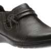 Clarks Cheyn Madi Black Leather Slip-On