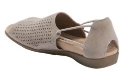 Alder Abra Ginger Beige Suede Slip-On Sandal -Remonte Shop EARABRA07a
