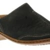 Ruffina Navy Nubuck Leather Clog