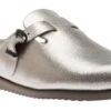Mephisto Halina Metallic Silver Clog