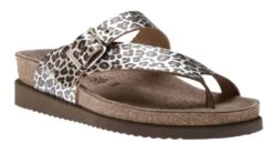 Mephisto Helen Panthera Brown Thong Sandal