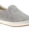 Dandy Grey Canvas Slip-On Sneaker
