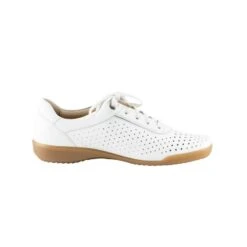 Ara Alexis White Lace-Up Sneaker -Remonte Shop ara1279107d