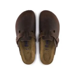 Birkenstock Boston Habana Brown Oiled Leather Soft Footbed Clog 6 Birkenstock Boston Habana Brown Oiled Leather Soft Footbed Clog -Remonte Shop birboston02c