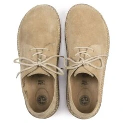 Birkenstock Gary Unisex Sand Suede Leather Lace-Up Sneaker -Remonte Shop birgary08a