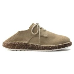 Birkenstock Gary Unisex Sand Suede Leather Lace-Up Sneaker -Remonte Shop birgary08d