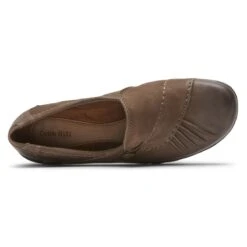 Paulette Stone Nubuck Slip-On Flat -Remonte Shop cg8932 penfield paulette stone nubuck 886412961265 t