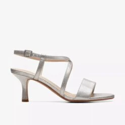 Clarks Amali Buckle Silver -Remonte Shop claamalib11e
