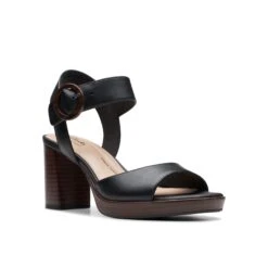 Clarks Ambyrlyn Ruby Black -Remonte Shop claambyrlyn01f