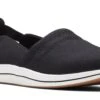 Clarks Breeze Step Black Slip-On Canvas Sneaker