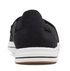 Clarks Breeze Step Black Slip-On Canvas Sneaker -Remonte Shop clabreezestep01c