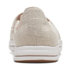 Clarks Breeze Step Beige Canvas Slip-On Sneaker -Remonte Shop clabreezestep08c
