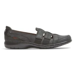 Penfield Black Strappy Slip-On Fisherman Sandal -Remonte Shop cobfishermen01h