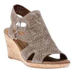 Janna Metallic Wedge Sandal -Remonte Shop cobjannap07