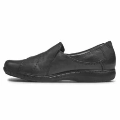 Paulette Black Slip-On Flat -Remonte Shop cobpaulette01i