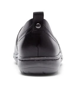 Penfield Envelope Black Leather Slip-On Flat -Remonte Shop cobpenfielde01c