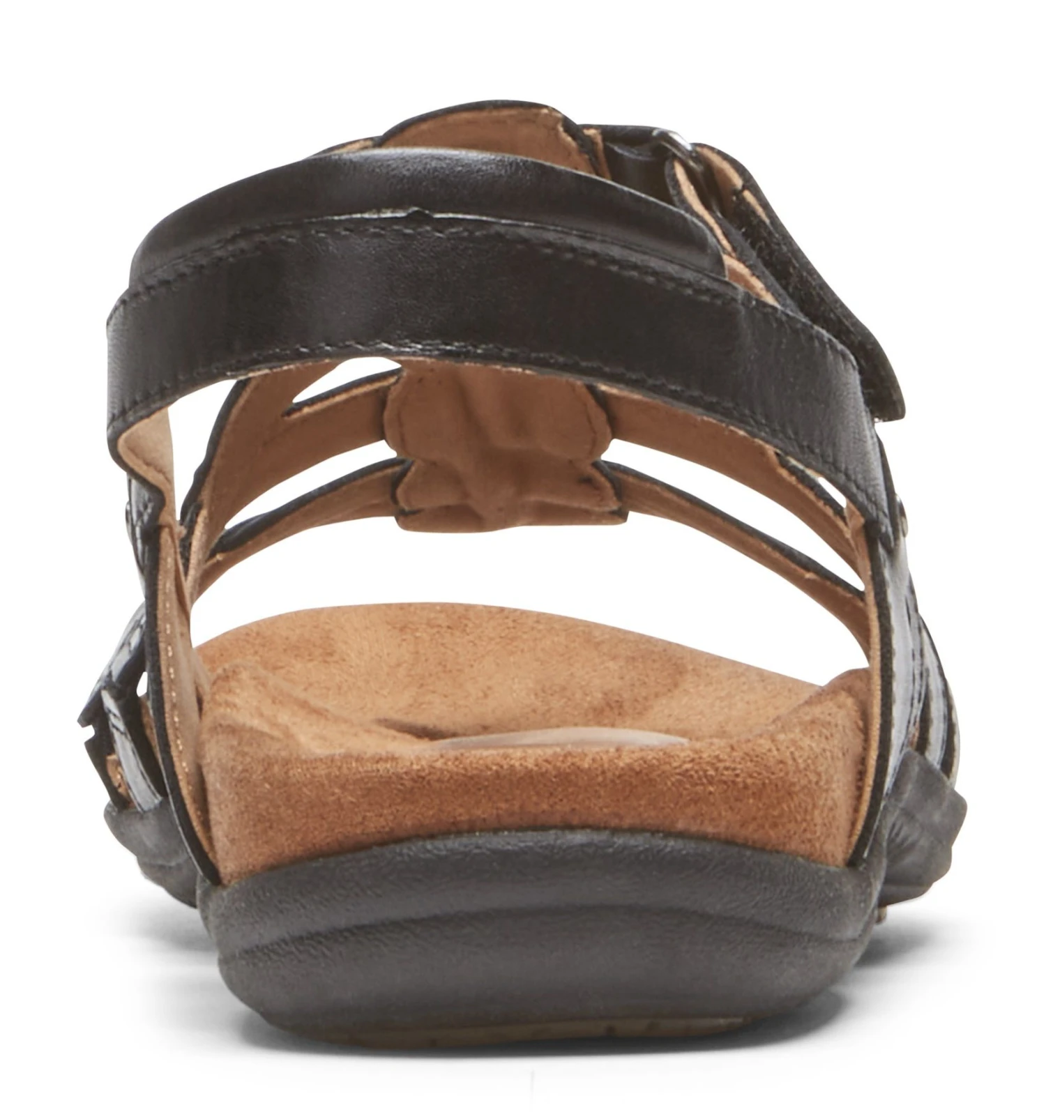 Rubey Woven Black Leather Sandal 3 Rubey Woven Black Leather Sandal - Image 3