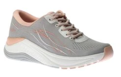 Dansko Pace Light Grey Mesh Lace-Up Walking Shoe