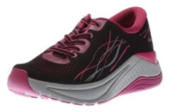 Dansko Pace Black Berry Mesh Lace-Up Walking Shoe