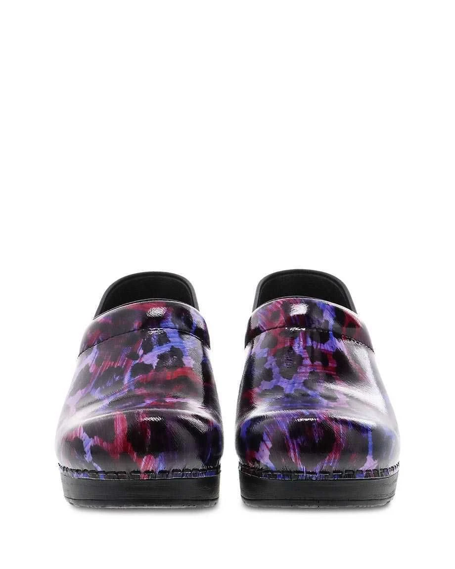 Dansko Professional Painted Leopard Patent Clog 4 Dansko Professional Painted Leopard Patent Clog - Image 4
