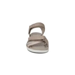 ECCO Felicia Grey Rose Leather Adjustable Strap Wedge Sandal -Remonte Shop ecc21651307c