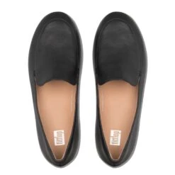 Lena Black Leather Loafer -Remonte Shop fitlena01c