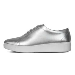 Rally Silver Leather Sneaker -Remonte Shop fitrallys11d