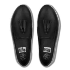 Superskate Black Leather Tassel Loafer -Remonte Shop fittassels01c
