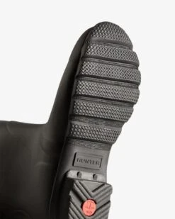 Hunter Women's Black Short Back Adjustable Rain Boots -Remonte Shop hunw2535101e