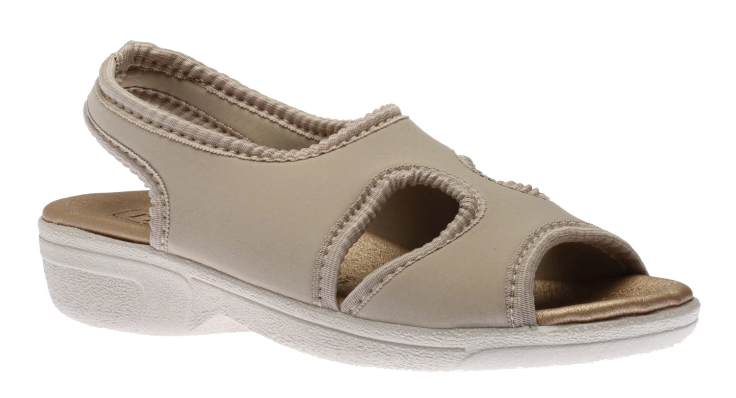 Sandal Biege Solid 1 Sandal Biege Solid