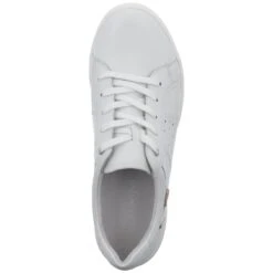 Josef Seibel Caren 01 White Leather Lace-Up Sneaker -Remonte Shop jos67701 133000i