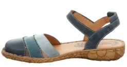 Josef Seibel Rosalie 44 Ocean Blue Mary Jane Sandal -Remonte Shop jos79544 727532c