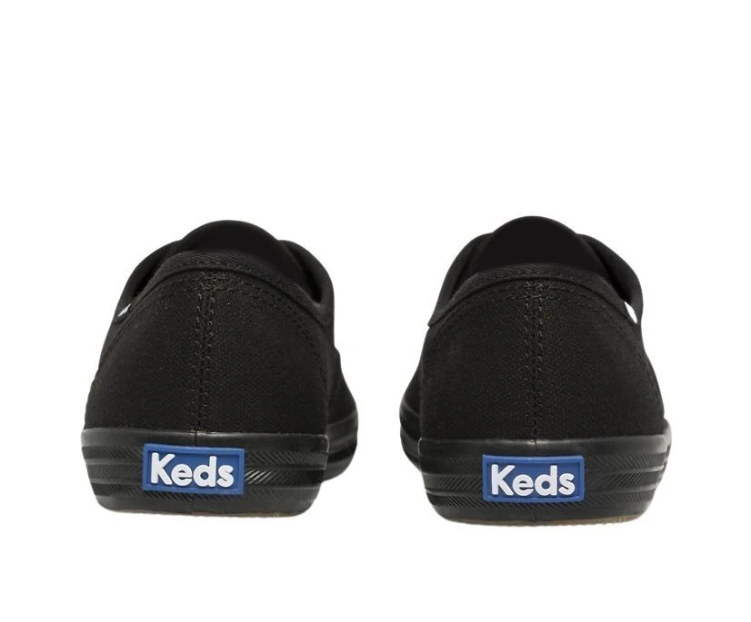 Keds Champion Black Lace-Up Canvas Sneaker 3 Keds Champion Black Lace-Up Canvas Sneaker - Image 3