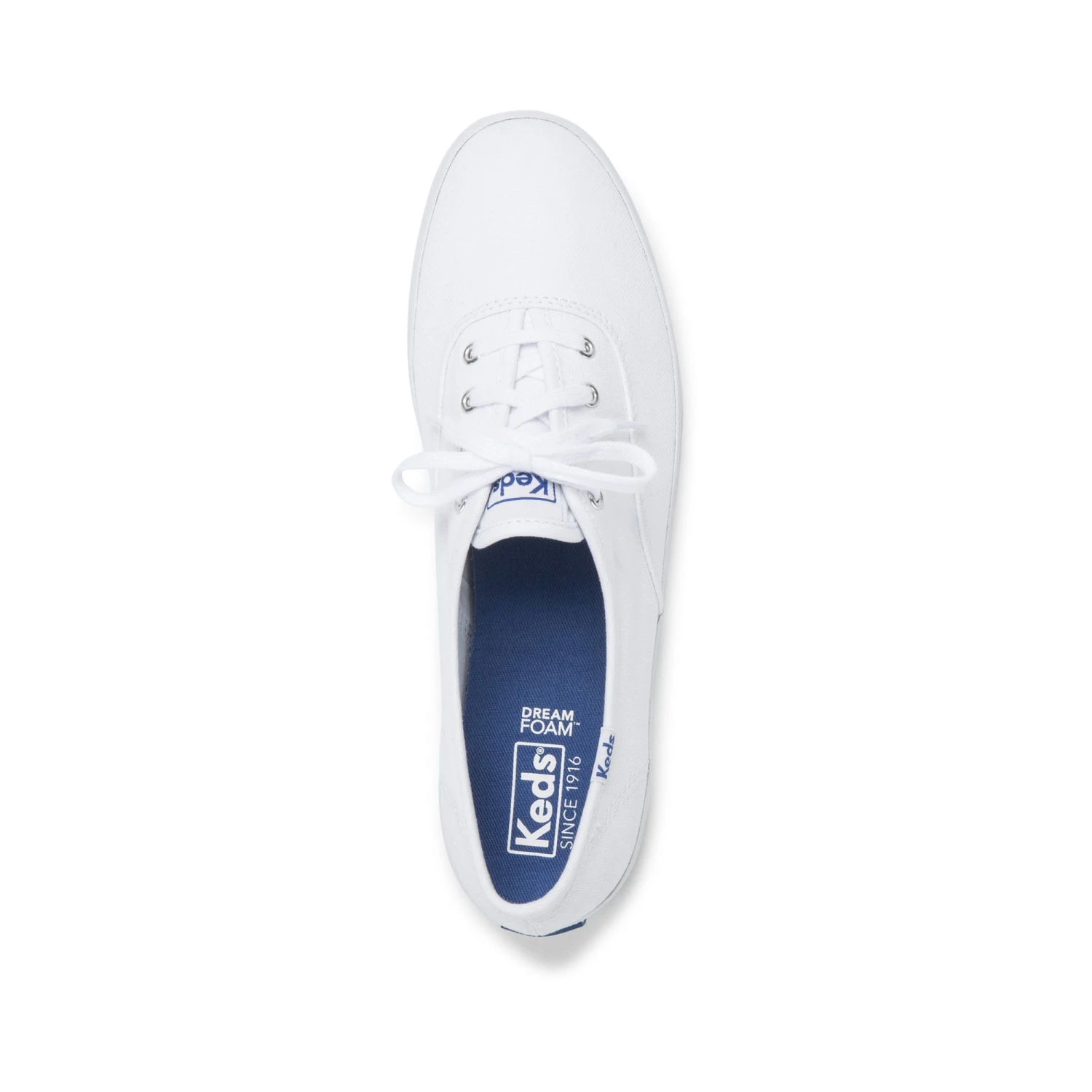 Keds Champion White Lace-Up Canvas Sneaker 3 Keds Champion White Lace-Up Canvas Sneaker - Image 3