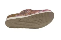 Mephisto Halina Pink Silver Leather Clog -Remonte Shop mephalina13f