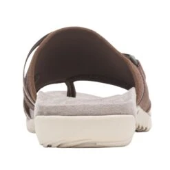 Merrell Terran 3 Cush Post Dark Earth Brown Thong Sandal -Remonte Shop merterranp302c