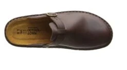 Aster Brown Leather Clog -Remonte Shop naoaster739g