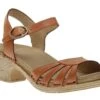 Dansko Marlow Orange Leather Sandal