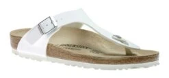Birkenstock Gizeh Birko-Flor White Thong Sandal