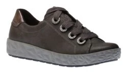 RELIFE Women's Grey Lace-Up Sneaker
