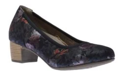 RELIFE R4036 Navy Floral Dress Pump