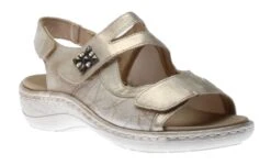 Remonte Alula Beige Warm Gold Slingback Sandal