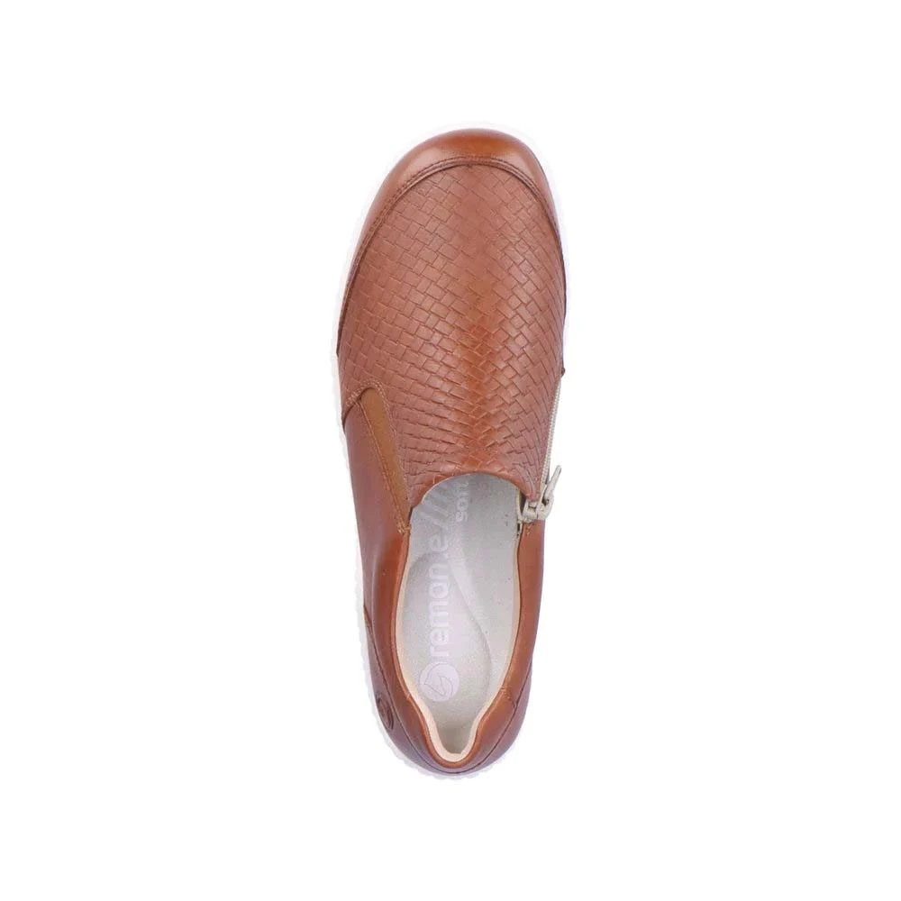 Remonte Lose Slip On Brown 4 Remonte Lose Slip On Brown - Image 4