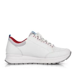 Rock White Leather Walking Shoe -Remonte Shop rev4080280e