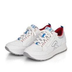 Rock White Leather Walking Shoe -Remonte Shop rev4080280f