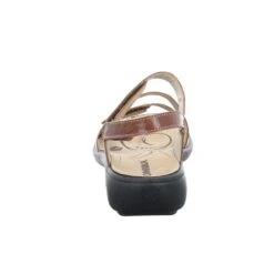 Ibiza 70 Brandy Brown Leather Asymmetrical Sandal -Remonte Shop rom16070 24320e