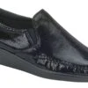 Dream Black Snake Slip-On Loafer