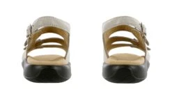 Mystic Web Linen Leather Slingback Sandal -Remonte Shop sasmystic07c