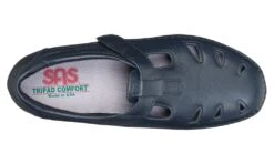 Roamer Navy Leather Slip-On Loafer -Remonte Shop sasroamer03b